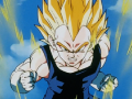 face pic of Super Saiyan Vegeta