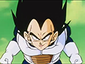 face pic of Vegeta